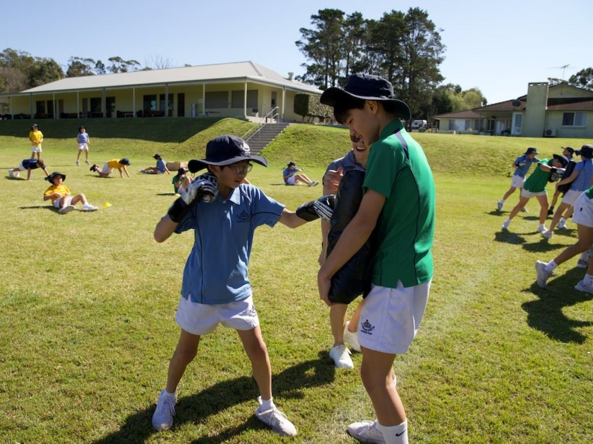 Kids boxing session